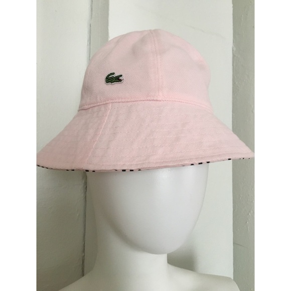 lacoste reversible bucket hat